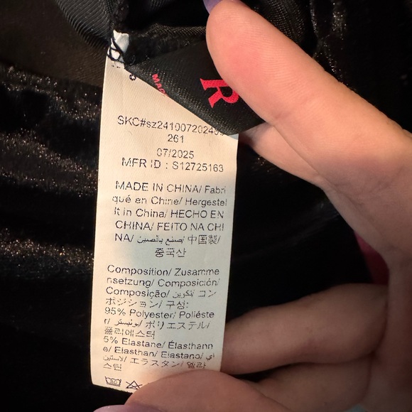 NWT ROMWE Black Lace Detail Top - Picture 6 of 6